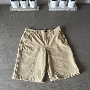 Tilly's Kids Nitrous BEIGE Stretch Hybrid Shorts  Boys 12